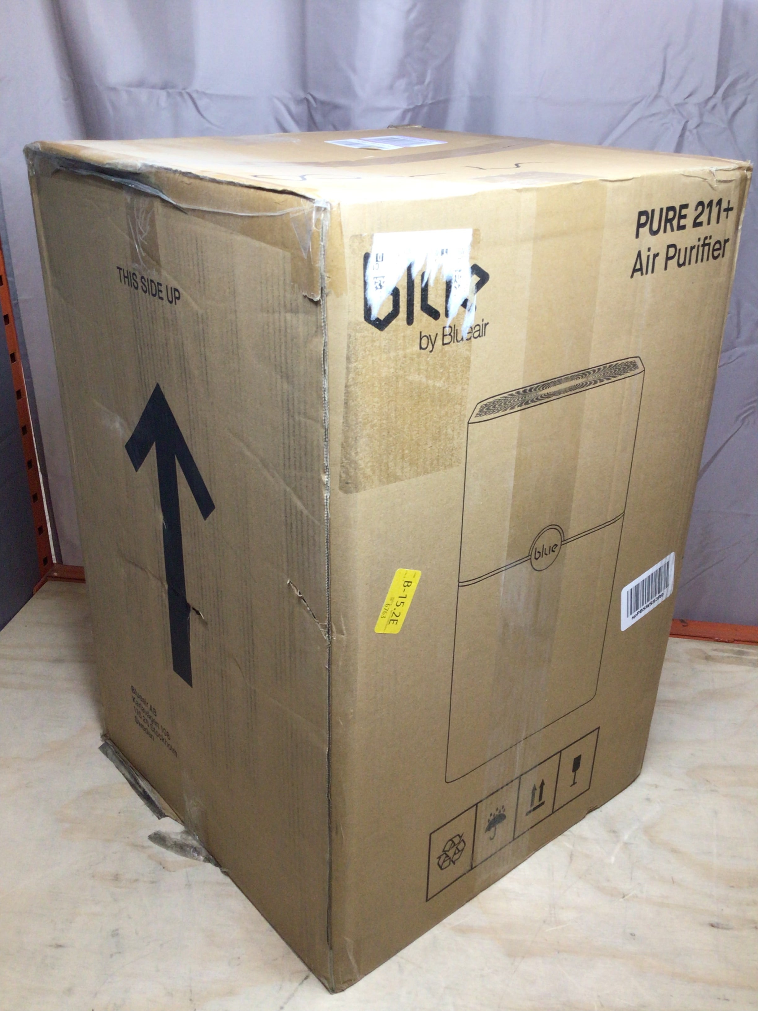 Blueair Blue Pure 211+ Console Air Purifier - White 540 Sq Ft **SEALED** (8148818526446)